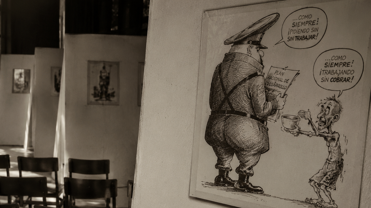 Rogelio Naranjo y Carlos Monsiváis en Chapingo
